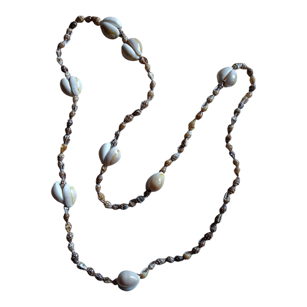 Vintage‎ Sea Shell Beaded Necklace